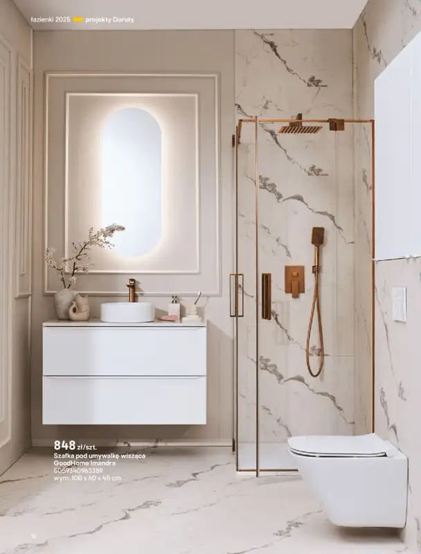 Castorama - gazetka promocyjna Katalog Łazienki od środy 17.09 do środy 31.12 - strona 12