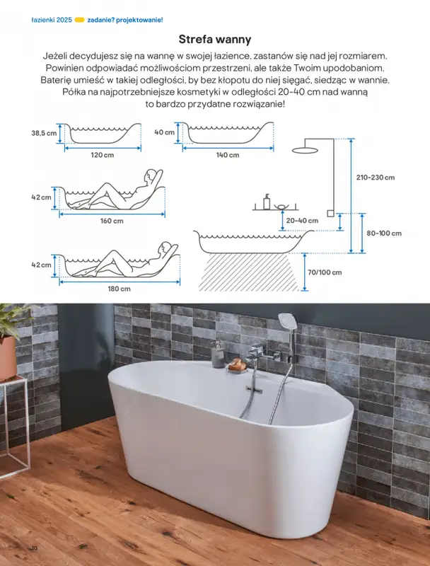 Castorama - gazetka promocyjna Katalog Łazienki od środy 17.09 do środy 31.12 - strona 10