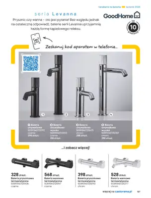 Castorama - gazetka promocyjna Katalog Łazienki od środy 17.09 do środy 31.12 - strona 127 Castorama - gazetka promocyjna Katalog Łazienki od środy 17.09 do środy 31.12 - strona 127