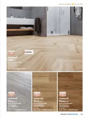 Castorama - gazetka promocyjna Katalog Łazienki od środy 17.09 do środy 31.12 - strona 267 Castorama - gazetka promocyjna Katalog Łazienki od środy 17.09 do środy 31.12 - strona 267