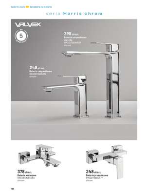 Castorama - gazetka promocyjna Katalog Łazienki od środy 17.09 do środy 31.12 - strona 122