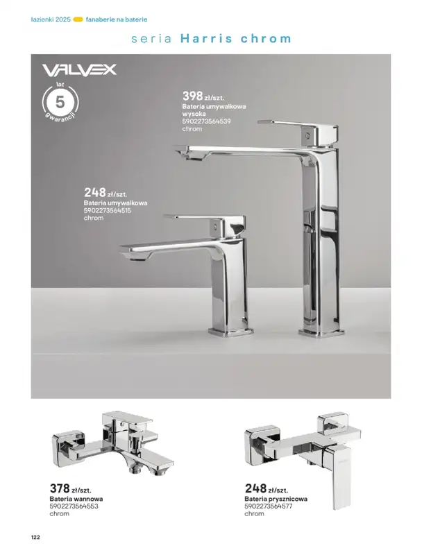 Castorama - gazetka promocyjna Katalog Łazienki od środy 17.09 do środy 31.12 - strona 122