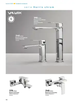 Castorama - gazetka promocyjna Katalog Łazienki od środy 17.09 do środy 31.12 - strona 122 Castorama - gazetka promocyjna Katalog Łazienki od środy 17.09 do środy 31.12 - strona 122