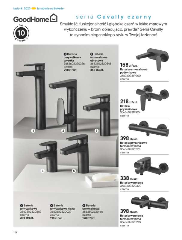 Castorama - gazetka promocyjna Katalog 艁azienki od 艣rody 17.09 do 艣rody 31.12 - strona 126 Castorama - gazetka promocyjna Katalog 艁azienki od 艣rody 17.09 do 艣rody 31.12 - strona 126