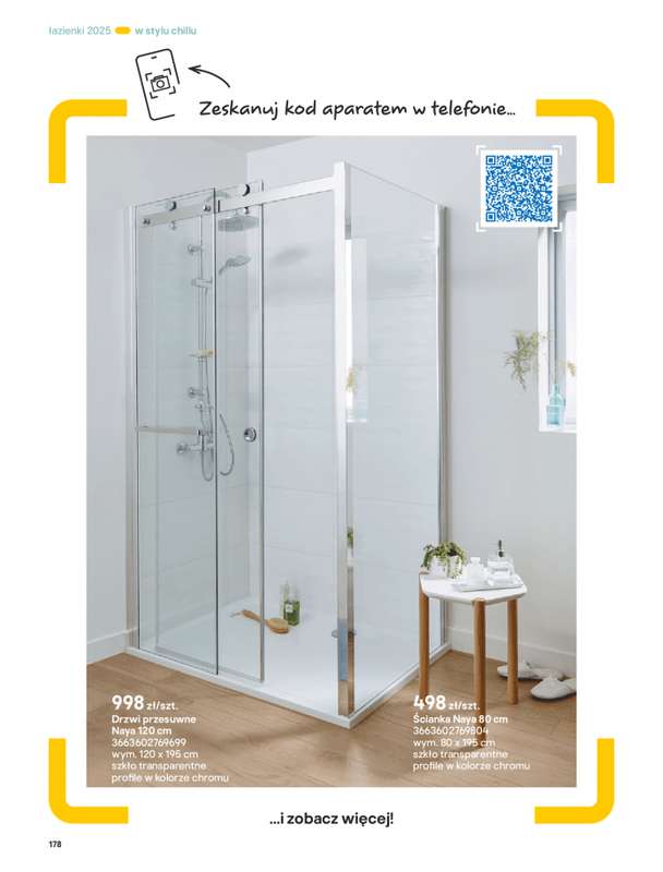 Castorama - gazetka promocyjna Katalog Łazienki od środy 17.09 do środy 31.12 - strona 178