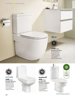 Castorama - gazetka promocyjna Katalog Łazienki od środy 17.09 do środy 31.12 - strona 228