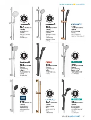 Castorama - gazetka promocyjna Katalog Łazienki od środy 17.09 do środy 31.12 - strona 147 Castorama - gazetka promocyjna Katalog Łazienki od środy 17.09 do środy 31.12 - strona 147