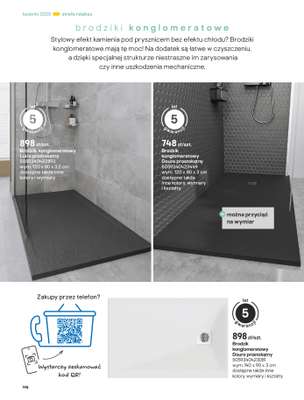 Castorama - gazetka promocyjna Katalog Łazienki od środy 17.09 do środy 31.12 - strona 198