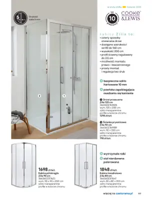 Castorama - gazetka promocyjna Katalog Łazienki od środy 17.09 do środy 31.12 - strona 177 Castorama - gazetka promocyjna Katalog Łazienki od środy 17.09 do środy 31.12 - strona 177