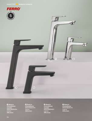 Castorama - gazetka promocyjna Katalog Łazienki od środy 17.09 do środy 31.12 - strona 134