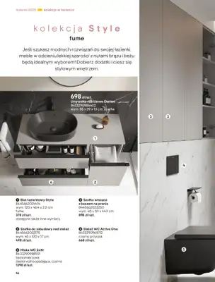 Castorama - gazetka promocyjna Katalog Łazienki od środy 17.09 do środy 31.12 - strona 46 Castorama - gazetka promocyjna Katalog Łazienki od środy 17.09 do środy 31.12 - strona 46