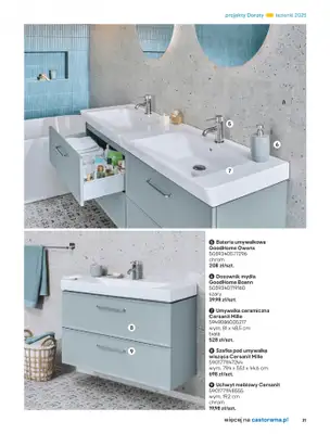 Castorama - gazetka promocyjna Katalog Łazienki od środy 17.09 do środy 31.12 - strona 31 Castorama - gazetka promocyjna Katalog Łazienki od środy 17.09 do środy 31.12 - strona 31