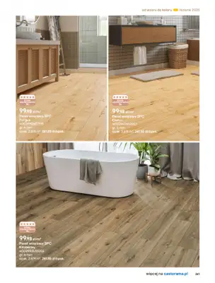 Castorama - gazetka promocyjna Katalog Łazienki od środy 17.09 do środy 31.12 - strona 261 Castorama - gazetka promocyjna Katalog Łazienki od środy 17.09 do środy 31.12 - strona 261