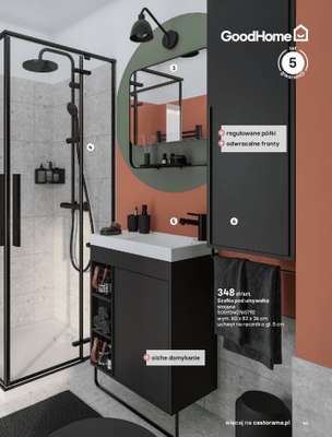 Castorama - gazetka promocyjna Katalog Łazienki od środy 17.09 do środy 31.12 - strona 43