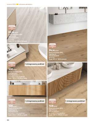 Castorama - gazetka promocyjna Katalog Łazienki od środy 17.09 do środy 31.12 - strona 264