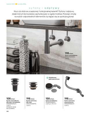Castorama - gazetka promocyjna Katalog Łazienki od środy 17.09 do środy 31.12 - strona 202