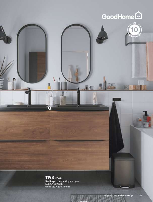 Castorama - gazetka promocyjna Katalog 艁azienki od 艣rody 17.09 do 艣rody 31.12 - strona 77 Castorama - gazetka promocyjna Katalog 艁azienki od 艣rody 17.09 do 艣rody 31.12 - strona 77