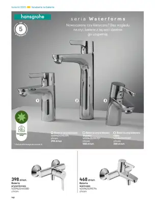 Castorama - gazetka promocyjna Katalog Łazienki od środy 17.09 do środy 31.12 - strona 142 Castorama - gazetka promocyjna Katalog Łazienki od środy 17.09 do środy 31.12 - strona 142