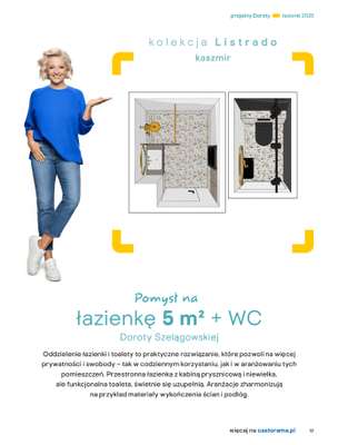 Castorama - gazetka promocyjna Katalog Łazienki od środy 17.09 do środy 31.12 - strona 17
