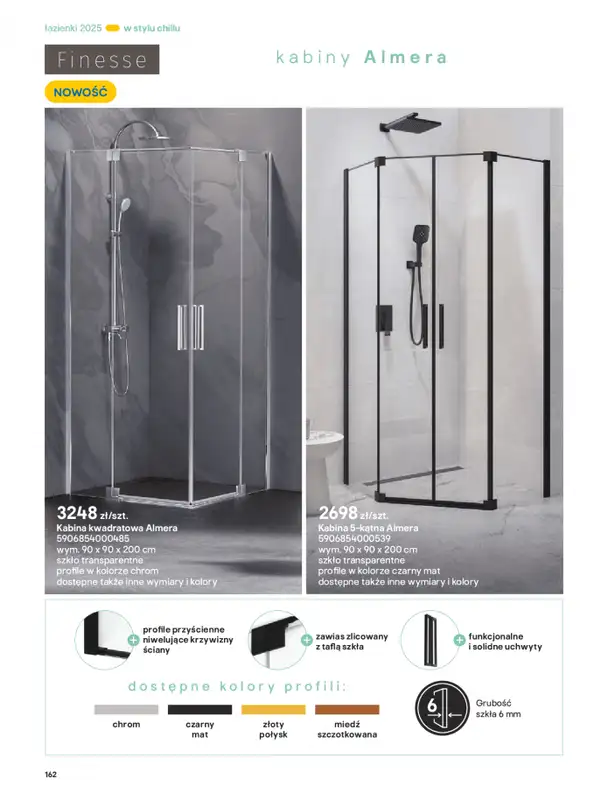 Castorama - gazetka promocyjna Katalog Łazienki od środy 17.09 do środy 31.12 - strona 162