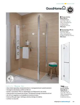 Castorama - gazetka promocyjna Katalog Łazienki od środy 17.09 do środy 31.12 - strona 179 Castorama - gazetka promocyjna Katalog Łazienki od środy 17.09 do środy 31.12 - strona 179