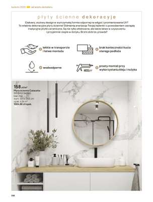 Castorama - gazetka promocyjna Katalog Łazienki od środy 17.09 do środy 31.12 - strona 258