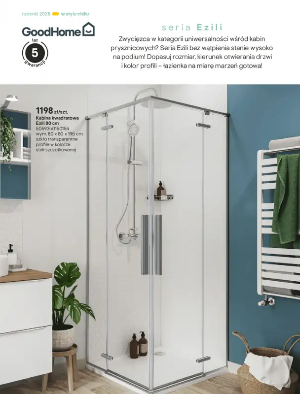 Castorama - gazetka promocyjna Katalog Łazienki od środy 17.09 do środy 31.12 - strona 172