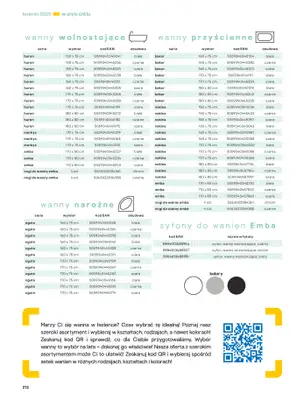 Castorama - gazetka promocyjna Katalog Łazienki od środy 17.09 do środy 31.12 - strona 212 Castorama - gazetka promocyjna Katalog Łazienki od środy 17.09 do środy 31.12 - strona 212