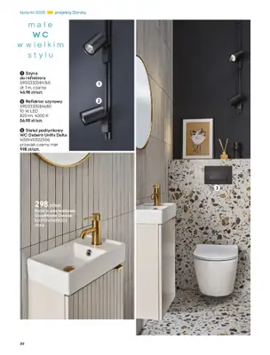 Castorama - gazetka promocyjna Katalog Łazienki od środy 17.09 do środy 31.12 - strona 20 Castorama - gazetka promocyjna Katalog Łazienki od środy 17.09 do środy 31.12 - strona 20