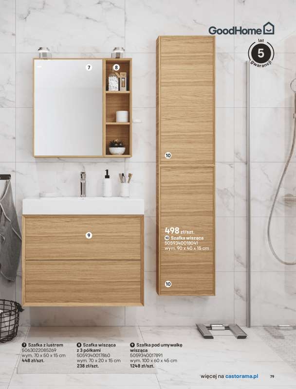 Castorama - gazetka promocyjna Katalog 艁azienki od 艣rody 17.09 do 艣rody 31.12 - strona 79 Castorama - gazetka promocyjna Katalog 艁azienki od 艣rody 17.09 do 艣rody 31.12 - strona 79