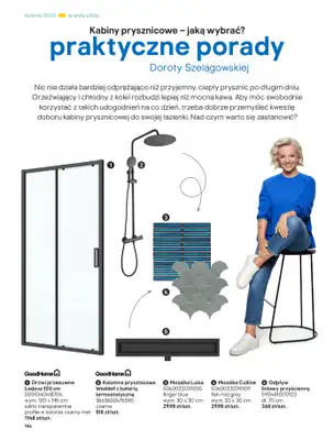 Castorama - gazetka promocyjna Katalog Łazienki od środy 17.09 do środy 31.12 - strona 156 Castorama - gazetka promocyjna Katalog Łazienki od środy 17.09 do środy 31.12 - strona 156