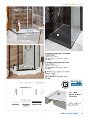 Castorama - gazetka promocyjna Katalog Łazienki od środy 17.09 do środy 31.12 - strona 197 Castorama - gazetka promocyjna Katalog Łazienki od środy 17.09 do środy 31.12 - strona 197
