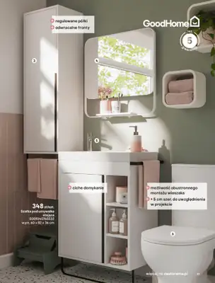 Castorama - gazetka promocyjna Katalog Łazienki od środy 17.09 do środy 31.12 - strona 41 Castorama - gazetka promocyjna Katalog Łazienki od środy 17.09 do środy 31.12 - strona 41