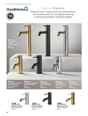 Castorama - gazetka promocyjna Katalog Łazienki od środy 17.09 do środy 31.12 - strona 128