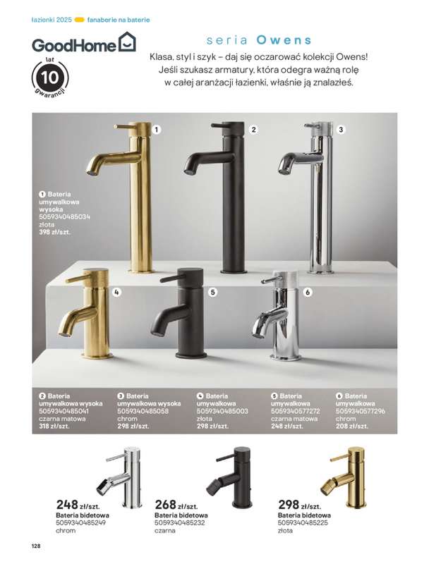 Castorama - gazetka promocyjna Katalog 艁azienki od 艣rody 17.09 do 艣rody 31.12 - strona 128 Castorama - gazetka promocyjna Katalog 艁azienki od 艣rody 17.09 do 艣rody 31.12 - strona 128