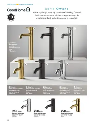 Castorama - gazetka promocyjna Katalog Łazienki od środy 17.09 do środy 31.12 - strona 128 Castorama - gazetka promocyjna Katalog Łazienki od środy 17.09 do środy 31.12 - strona 128