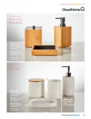 Castorama - gazetka promocyjna Katalog Łazienki od środy 17.09 do środy 31.12 - strona 113 Castorama - gazetka promocyjna Katalog Łazienki od środy 17.09 do środy 31.12 - strona 113