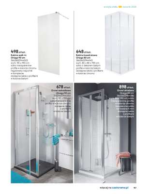 Castorama - gazetka promocyjna Katalog Łazienki od środy 17.09 do środy 31.12 - strona 187