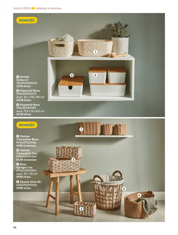 Castorama - gazetka promocyjna Katalog Łazienki od środy 17.09 do środy 31.12 - strona 116