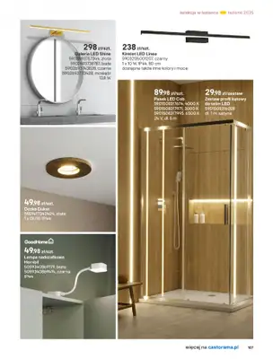Castorama - gazetka promocyjna Katalog Łazienki od środy 17.09 do środy 31.12 - strona 107 Castorama - gazetka promocyjna Katalog Łazienki od środy 17.09 do środy 31.12 - strona 107