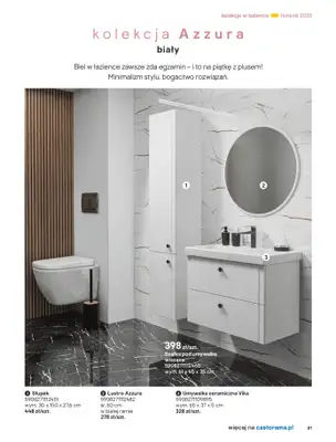 Castorama - gazetka promocyjna Katalog Łazienki od środy 17.09 do środy 31.12 - strona 81 Castorama - gazetka promocyjna Katalog Łazienki od środy 17.09 do środy 31.12 - strona 81
