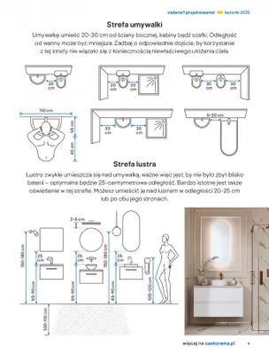 Castorama - gazetka promocyjna Katalog Łazienki od środy 17.09 do środy 31.12 - strona 9 Castorama - gazetka promocyjna Katalog Łazienki od środy 17.09 do środy 31.12 - strona 9