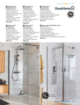 Castorama - gazetka promocyjna Katalog Łazienki od środy 17.09 do środy 31.12 - strona 167