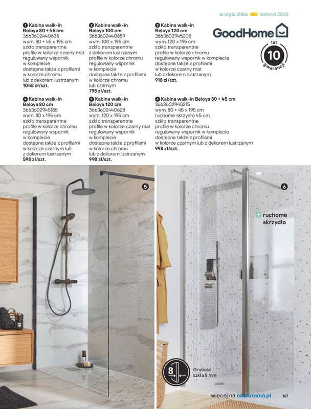 Castorama - gazetka promocyjna Katalog Łazienki od środy 17.09 do środy 31.12 - strona 167