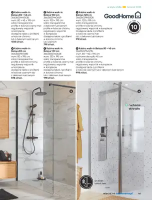 Castorama - gazetka promocyjna Katalog Łazienki od środy 17.09 do środy 31.12 - strona 167 Castorama - gazetka promocyjna Katalog Łazienki od środy 17.09 do środy 31.12 - strona 167