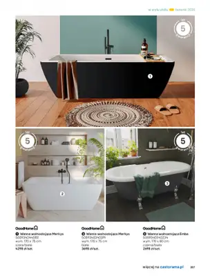 Castorama - gazetka promocyjna Katalog Łazienki od środy 17.09 do środy 31.12 - strona 207 Castorama - gazetka promocyjna Katalog Łazienki od środy 17.09 do środy 31.12 - strona 207