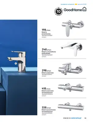 Castorama - gazetka promocyjna Katalog Łazienki od środy 17.09 do środy 31.12 - strona 125 Castorama - gazetka promocyjna Katalog Łazienki od środy 17.09 do środy 31.12 - strona 125