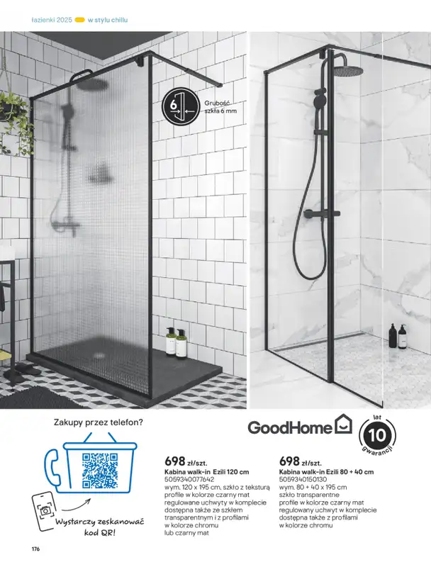 Castorama - gazetka promocyjna Katalog Łazienki od środy 17.09 do środy 31.12 - strona 176