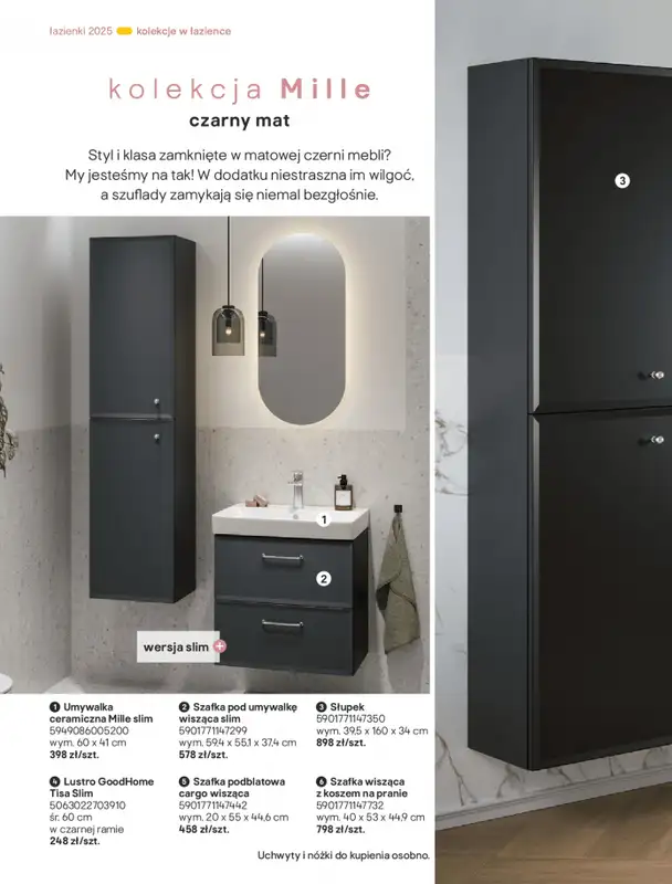 Castorama - gazetka promocyjna Katalog Łazienki od środy 17.09 do środy 31.12 - strona 58