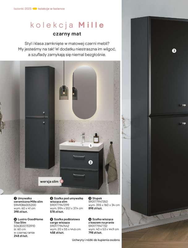 Castorama - gazetka promocyjna Katalog 艁azienki od 艣rody 17.09 do 艣rody 31.12 - strona 58 Castorama - gazetka promocyjna Katalog 艁azienki od 艣rody 17.09 do 艣rody 31.12 - strona 58